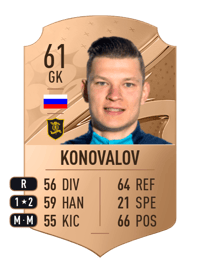 Ivan Konovalov Rare 61 OVR