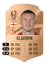 Ben Gladwin Rare 62 OVR