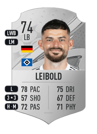 Tim Leibold Rare 74 OVR