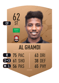 Raid Al Ghamdi Common 62 OVR