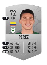 Alexis Pérez Common 72 OVR
