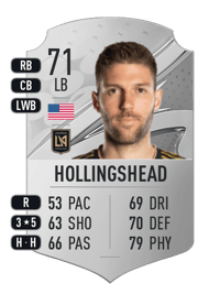 Ryan Hollingshead Rare 71 OVR