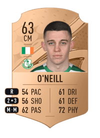Gary O'Neill Rare 63 OVR