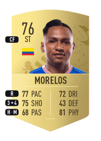 Alfredo Morelos Common 76 OVR