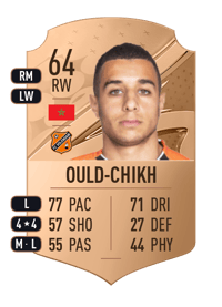 Bilal Ould-Chikh Rare 64 OVR