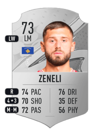 Arbër Zeneli Rare 73 OVR