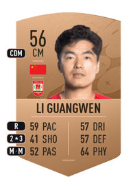 Li Guangwen Common 56 OVR