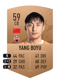 Yang Boyu Common 59 OVR