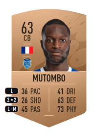 Gabriel Mutombo Common 63 OVR