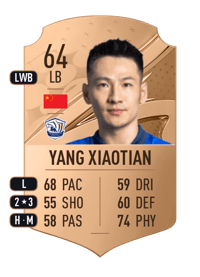 Yang Xiaotian Rare 64 OVR