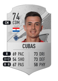 Andrés Cubas Rare 74 OVR