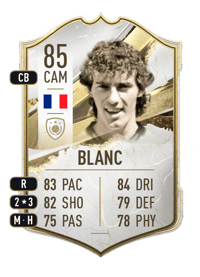 Laurent Blanc Icon 85 OVR