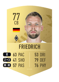 Marvin Friedrich Common 77 OVR