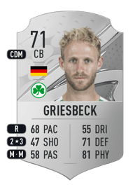 Sebastian Griesbeck Rare 71 OVR