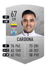 Jown Cardona Common 67 OVR