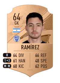 Roberto Ramírez Rare 64 OVR