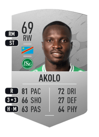 Chadrac Akolo Common 69 OVR