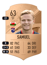 Alex Samuel Rare 63 OVR