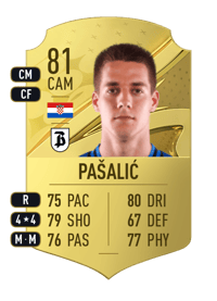 Mario Pašalić Rare 81 OVR
