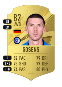 Robin Gosens Rare 82 OVR