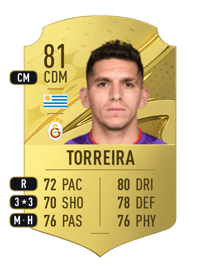 Lucas Torreira Rare 81 OVR