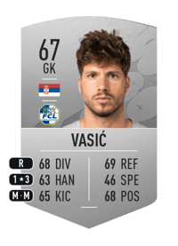 Vaso Vasić Common 67 OVR
