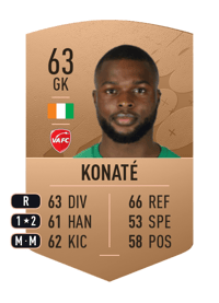 Hillel Konaté Common 63 OVR