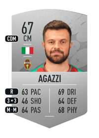 Davide Agazzi Common 67 OVR