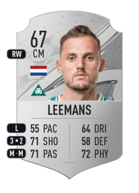 Clint Leemans Rare 67 OVR
