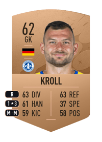 Steve Kroll Common 62 OVR