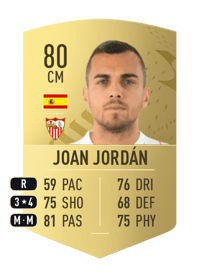 Joan Jordán Common 80 OVR
