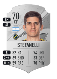 Nicolás Stefanelli Rare 70 OVR