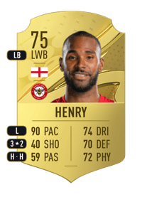 Rico Henry Rare 75 OVR