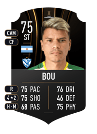 Walter Bou CONMEBOL LIBERTADORES 75 OVR