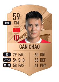 Gan Chao Rare 59 OVR