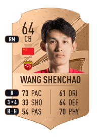 Wang Shenchao Rare 64 OVR