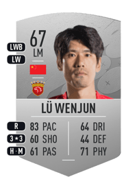 Lü Wenjun Common 67 OVR