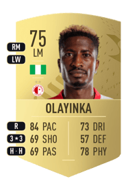 Peter Olayinka Common 75 OVR