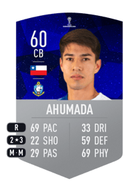 Eric Ahumada CONMEBOL SUDAMERICANA 60 OVR