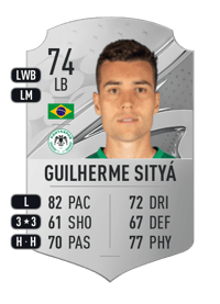Guilherme Sityá Rare 74 OVR