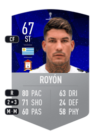 Nicolás Royón CONMEBOL SUDAMERICANA 67 OVR