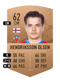 Brandur Hendriksson Olsen Common 62 OVR
