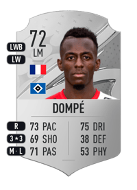 Jean-Luc Dompé Rare 72 OVR