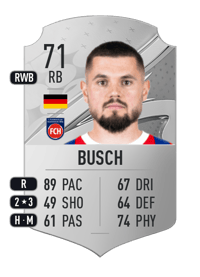 Marnon Busch Rare 71 OVR