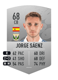 Jorge Sáenz Common 68 OVR