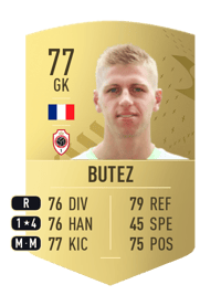Jean Butez Common 77 OVR