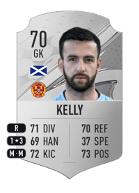 Liam Kelly Rare 70 OVR