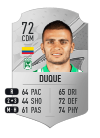 Jhon Duque Rare 72 OVR