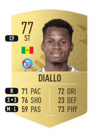 Habib Diallo Common 77 OVR