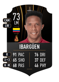Andrés Ibargüen CONMEBOL LIBERTADORES 73 OVR